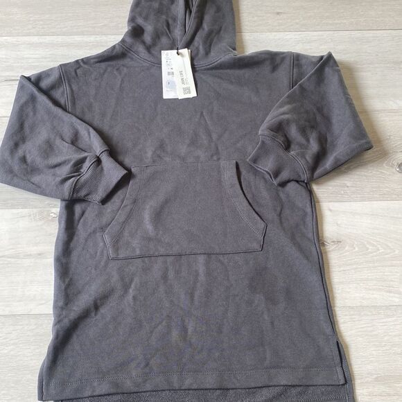 ZARA OVERSIZED‎ HOODIE GREY size 8 kids NWT - Picture 3 of 7